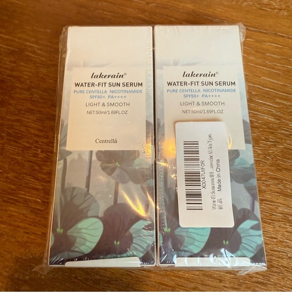Lakerain Water-Fit Sun Serum Set of 2 NEW - Picture 1 of 4